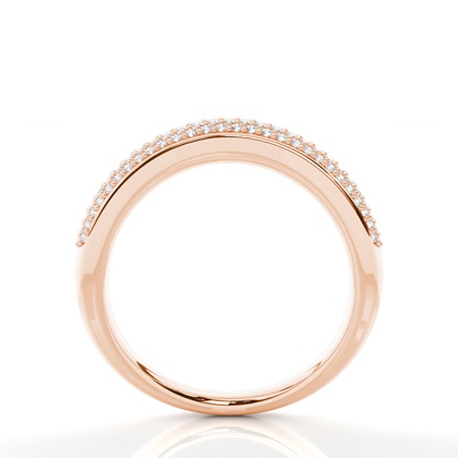 Rotgold Frau Eheringe