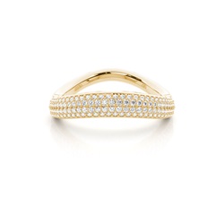 2.20mm Studded Slight Comfort Fit Diamond Shaped Band