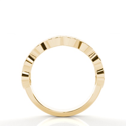Gelbgold Memoireringe Diamantringe
