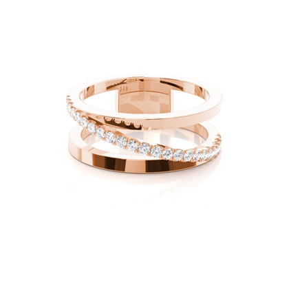 Rose Gold Everyday Diamond Rings