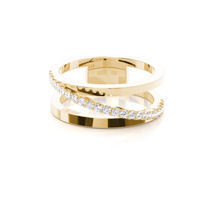 Yellow Gold Everyday Diamond Rings
