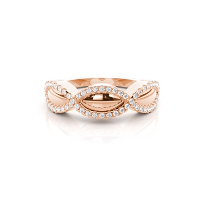 Rose Gold Everyday Diamond Rings
