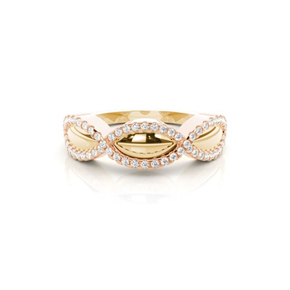 Yellow Gold Everyday Diamond Rings