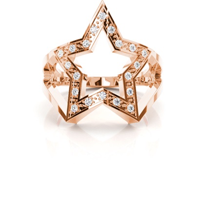 Rose Gold Everyday Diamond Rings