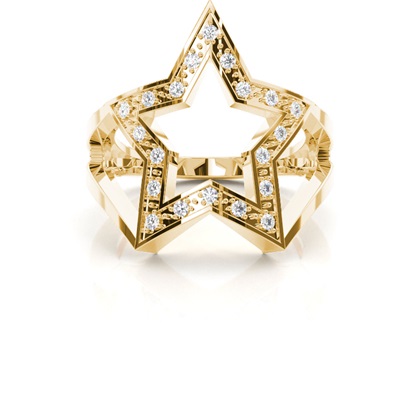 Yellow Gold Everyday Diamond Rings