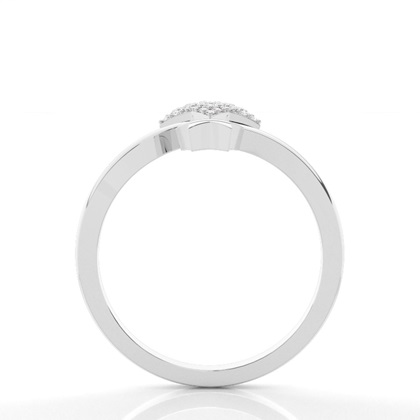 Platinum Diamond Cluster Rings