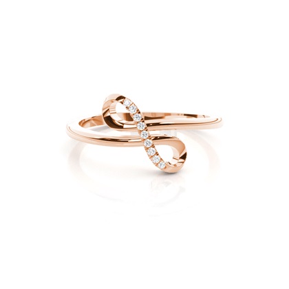 Rose Gold Everyday Diamond Rings
