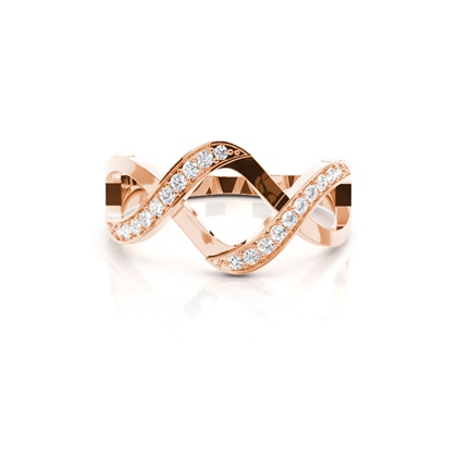 Rose Gold Everyday Diamond Rings