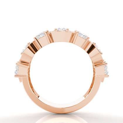 Rose Gold Statement Diamond Rings