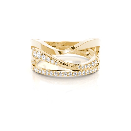 Yellow Gold Everyday Diamond Rings
