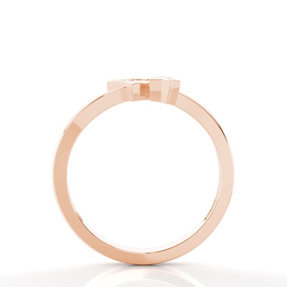 Rose Gold Diamond Cluster Rings