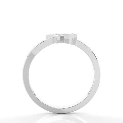 Pave Setting Round Diamond Cluster Ring