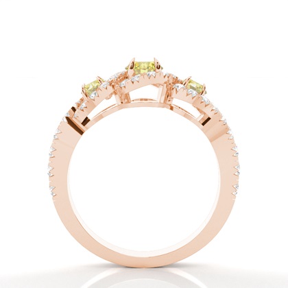 Yellow Gold Yellow Diamond Engagement Rings