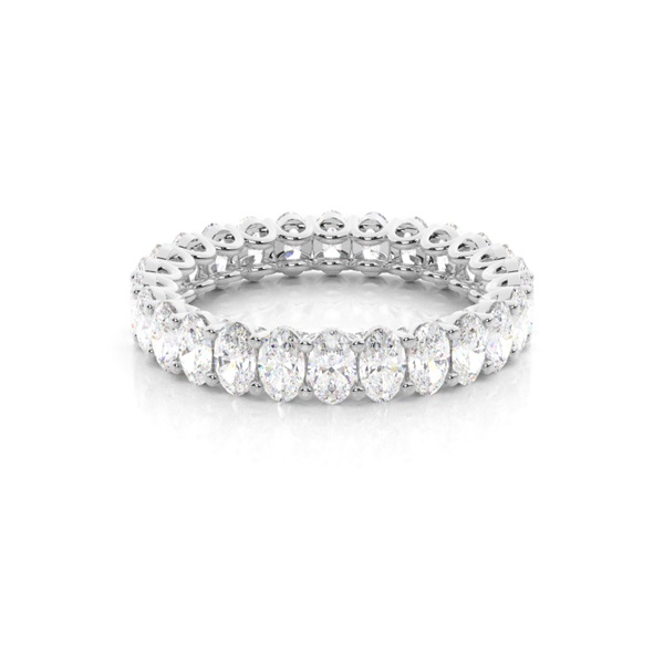 Prong Setting Full Eternity Diamond Ring