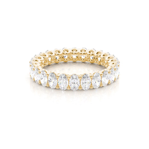 Prong Setting Full Eternity Diamond Ring