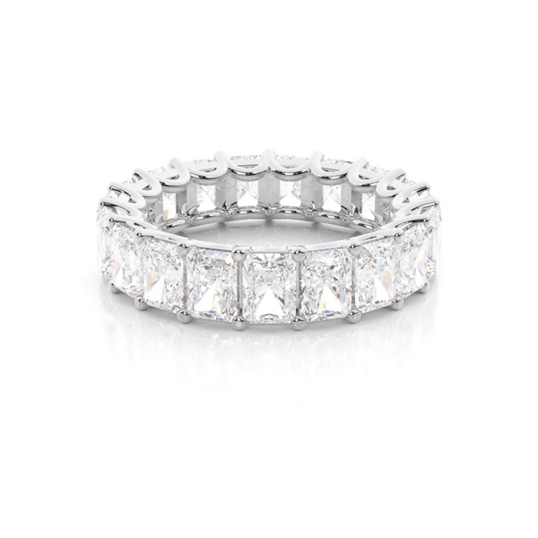 4 Prong Setting Full Eternity Diamond Ring