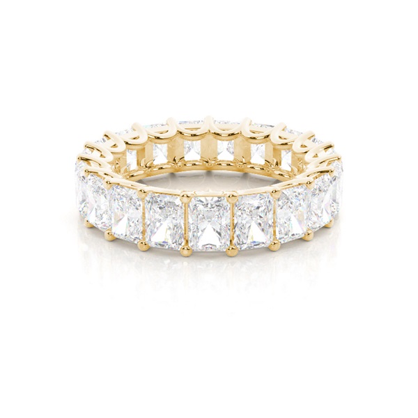 4 Prong Setting Full Eternity Diamond Ring