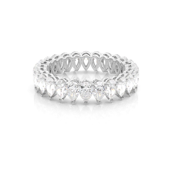 Prong Setting Full Eternity Diamond Ring