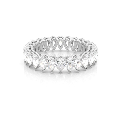 Full Eternity Platinum Diamond Rings