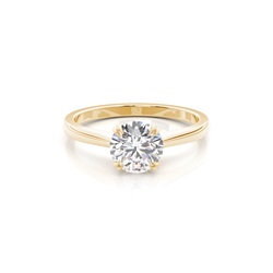 Prong Setting Diamond Engagement Ring