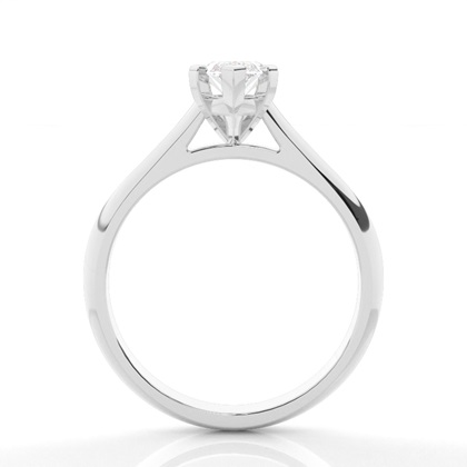 Marquise Solitaire Diamond Rings