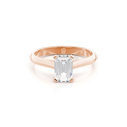 Radiant Solitaire Engagement Rings