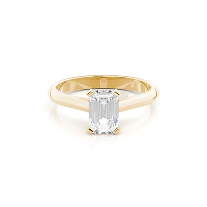Radiant Solitaire Engagement Rings