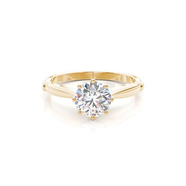 Prong Setting Diamond Engagement Ring