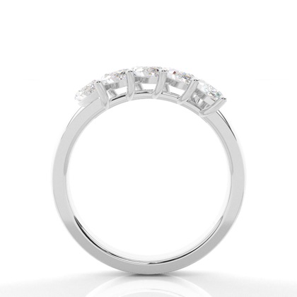 Marquise Schliff Platin Memoireringe Diamantringe
