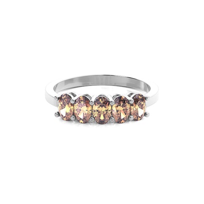 Oval Cut Diamond Rings