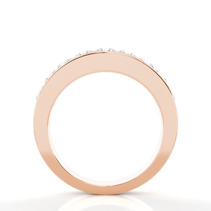 Rotgold Memoireringe Diamantringe