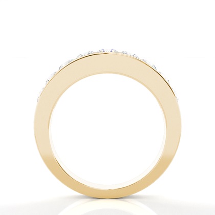 Gelbgold Memoireringe Diamantringe