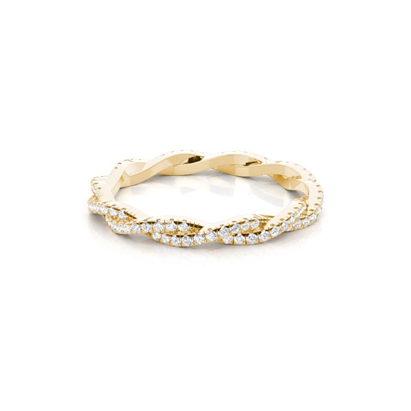 Pave Setting Full Eternity Diamond Ring
