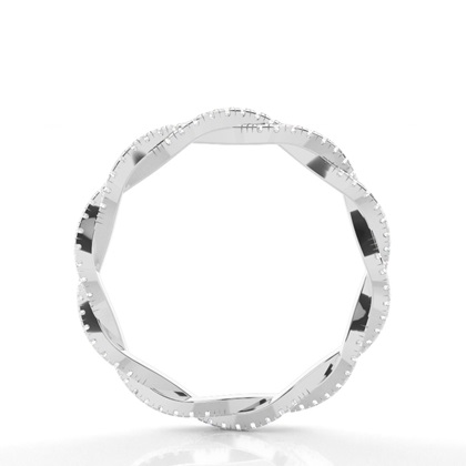 Weißgold Memoireringe Diamantringe