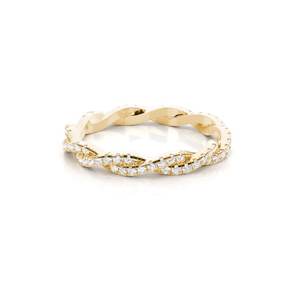 Pave Setting Full Eternity Diamond Ring