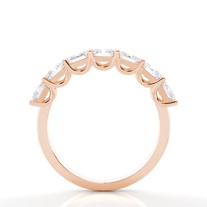 Rose Gold Contemporary Diamond Engagement Rings