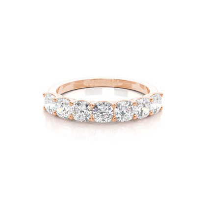 Rose Gold Contemporary Diamond Engagement Rings