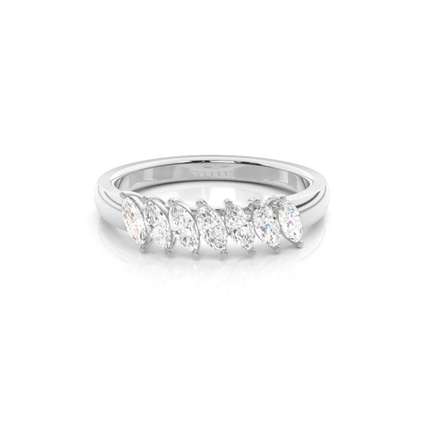 Prong Setting Marquise Seven Stone Ring