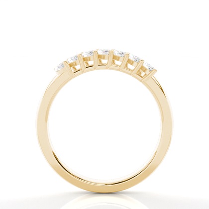 Marquise Yellow Gold Anniversary Diamond Rings