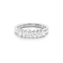 Prong Setting Marquise Seven Stone Ring