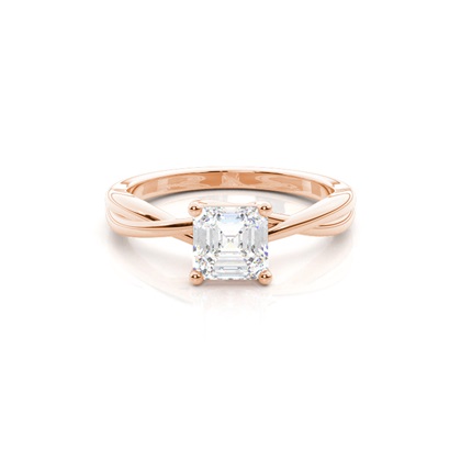 Rose Gold Diamond Engagement Rings
