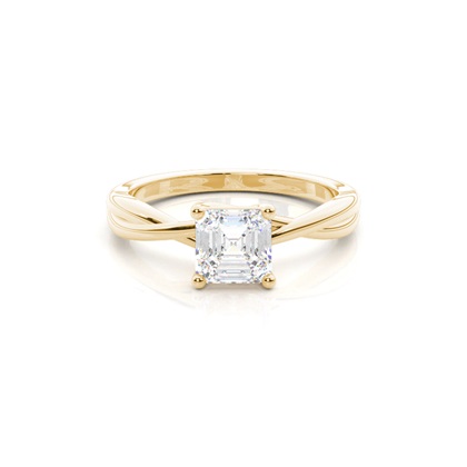 Yellow Gold Diamond Engagement Rings