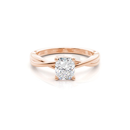 Rose Gold Diamond Engagement Rings