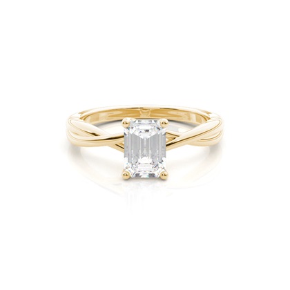 Yellow Gold Diamond Engagement Rings