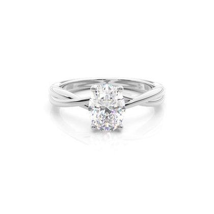 Oval Diamond Engagement Rings