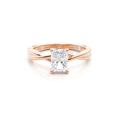 Rose Gold Diamond Engagement Rings