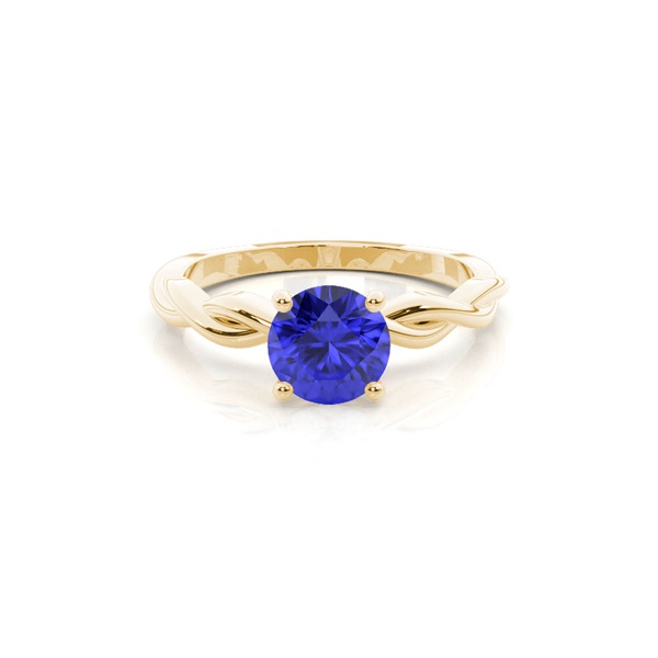 Prong Setting Tanzanite Solitaire Engagement Ring