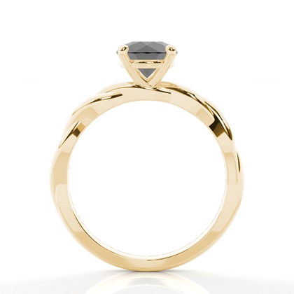 Yellow Gold Solitaire Engagement Rings