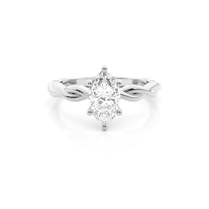 Silver Diamond Rings