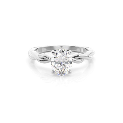 Oval Cut Diamond Rings